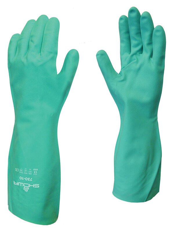 Chemical Resistant Nitrile Gloves - Spill Control